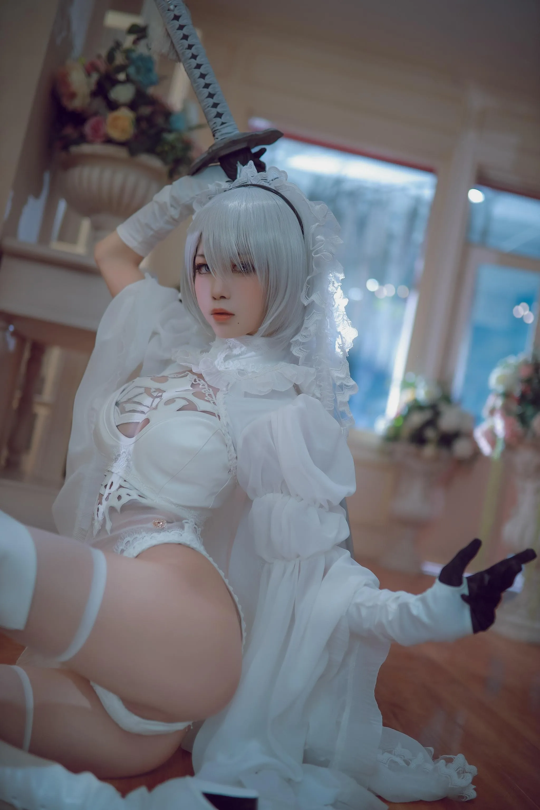 水淼Aqua – NO.39 -黑白2b [55P]插图8
